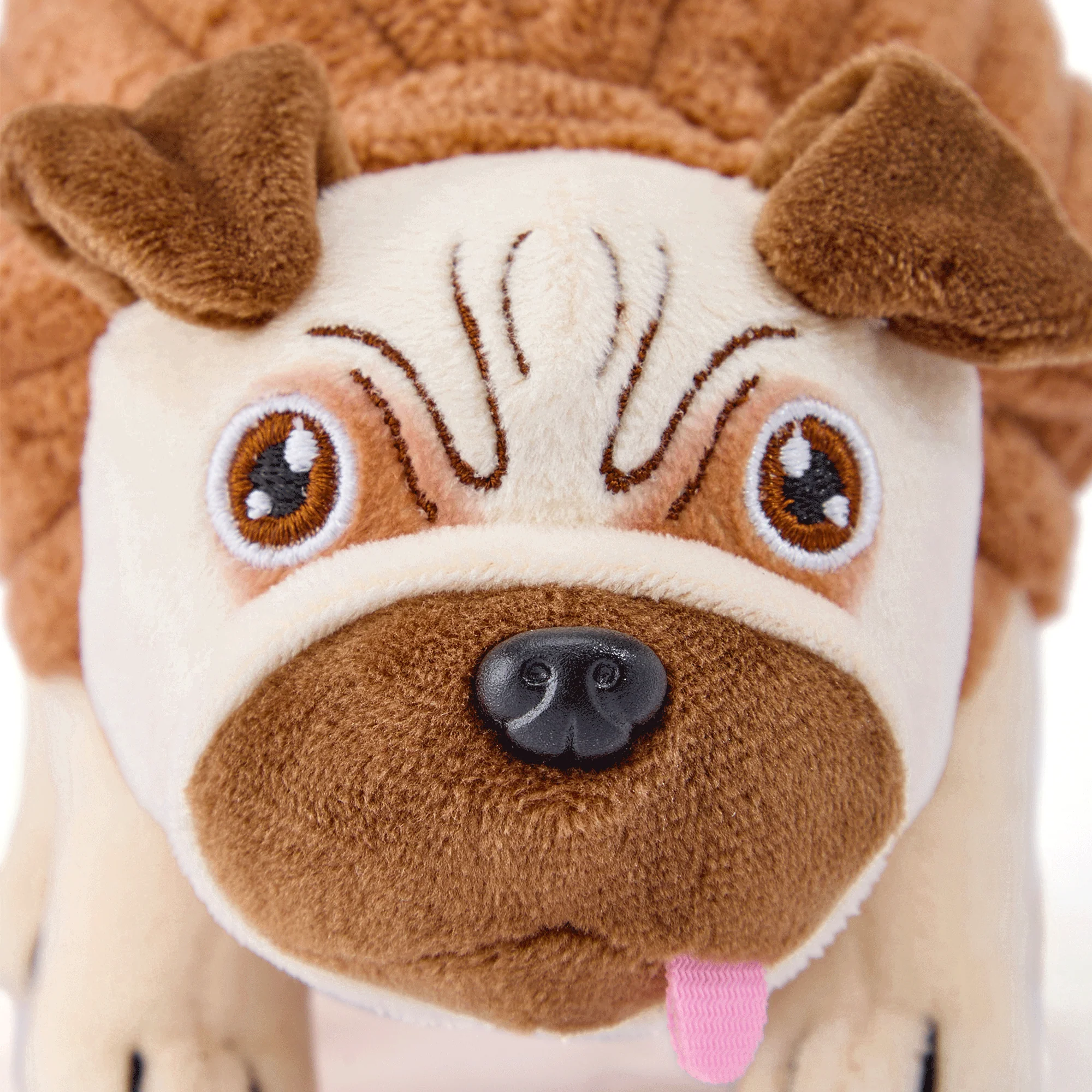Nut Pug Plush Keychain - Image 8