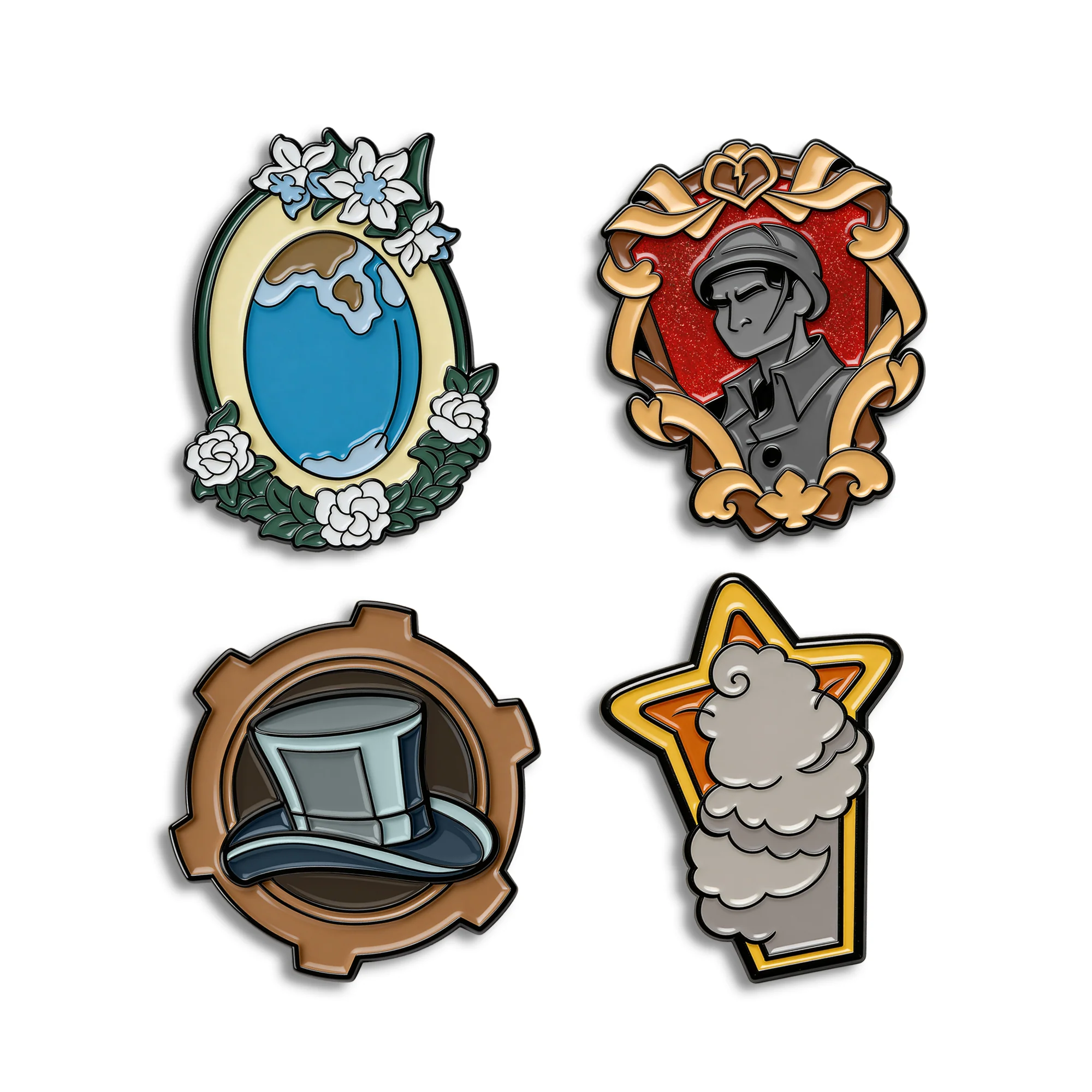 On A Bus Character Pin Set - Image 2