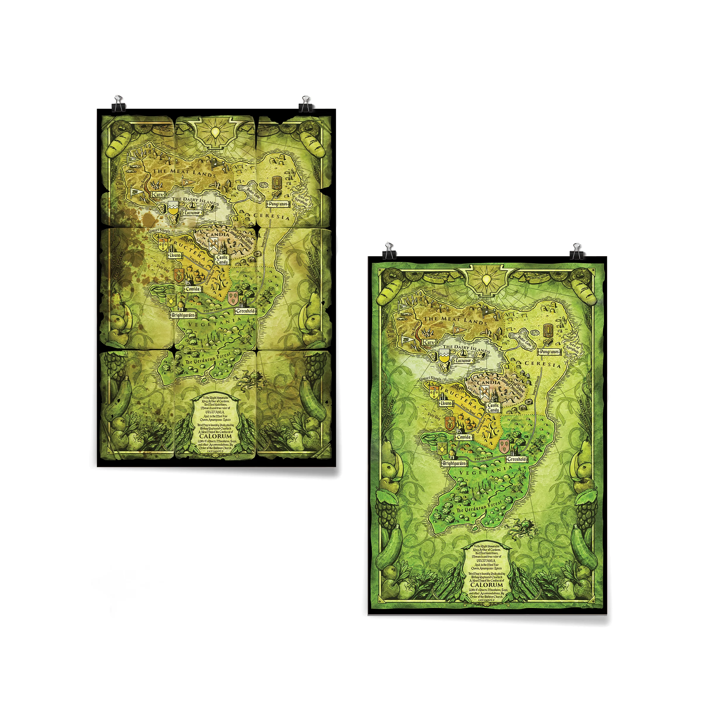 Dimension 20: The Ravening War Calorum Map