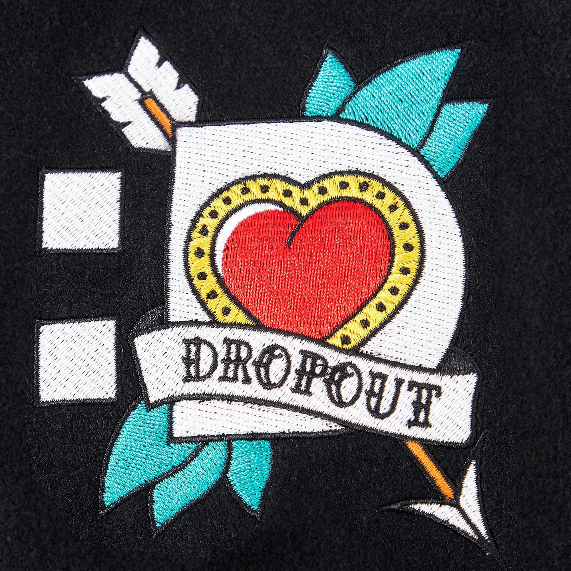 Dropout Tattooed Varsity Jacket - Image 8