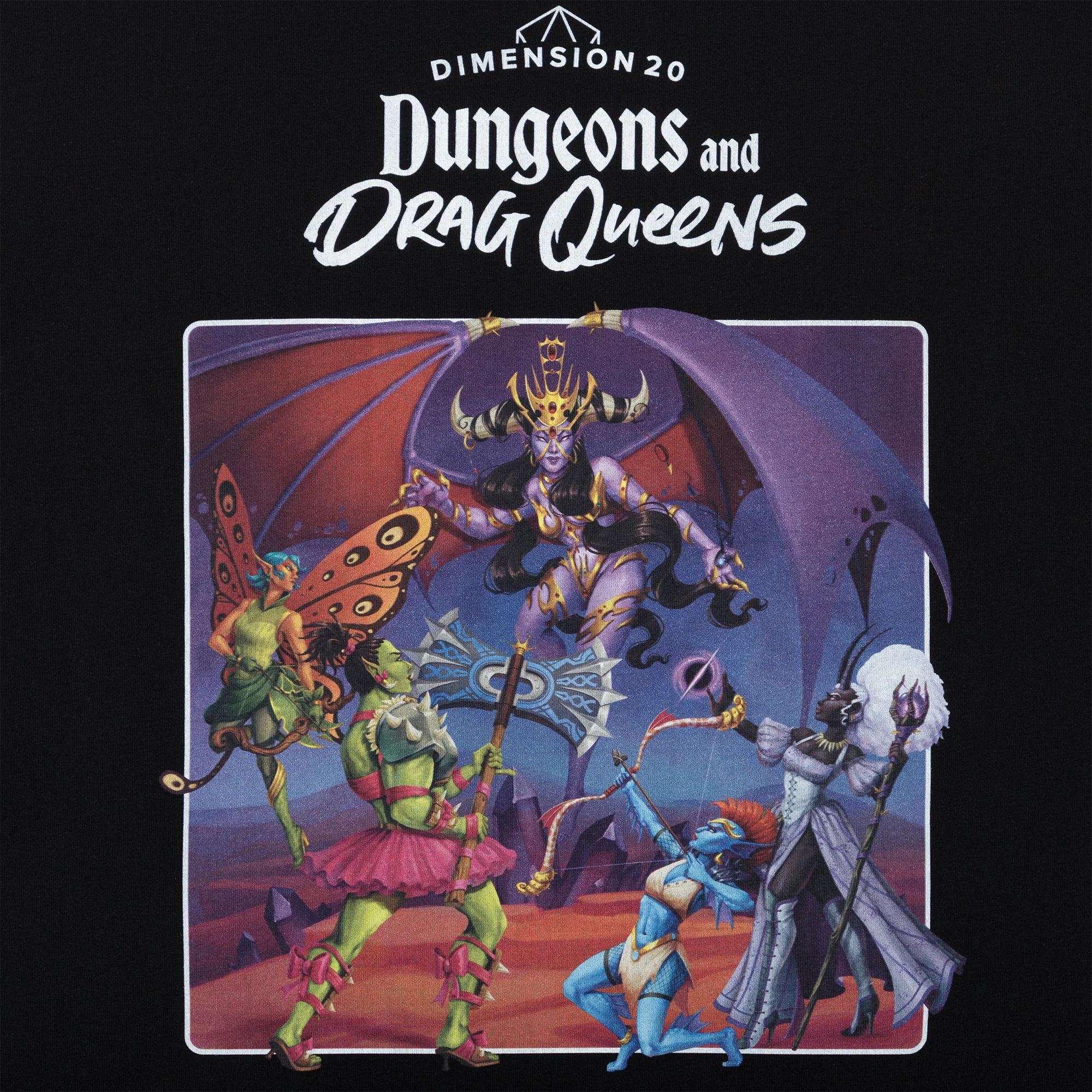 Dungeons and Drag Queens S1 T-Shirt - Image 3