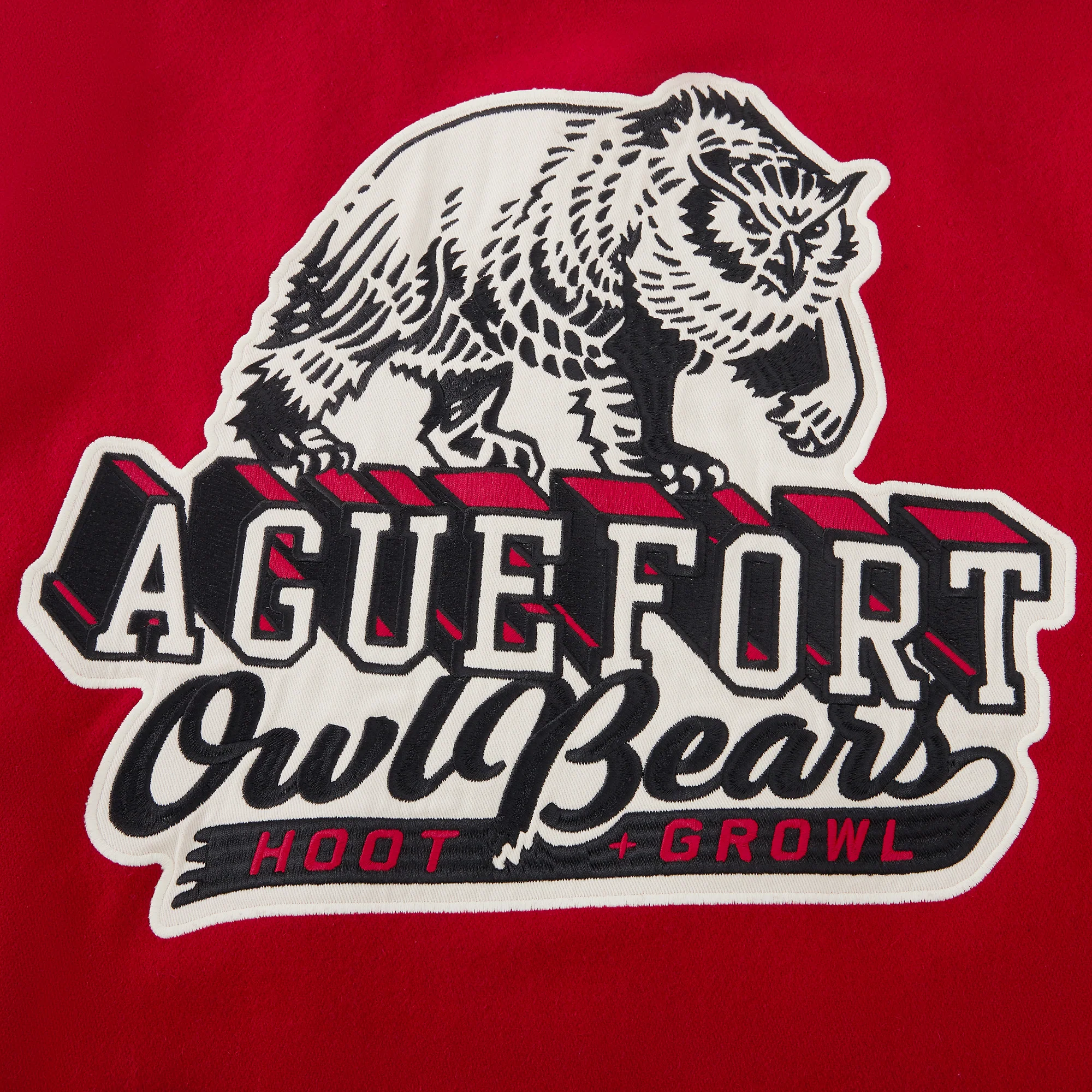Owlbears Varsity Jacket - Image 7
