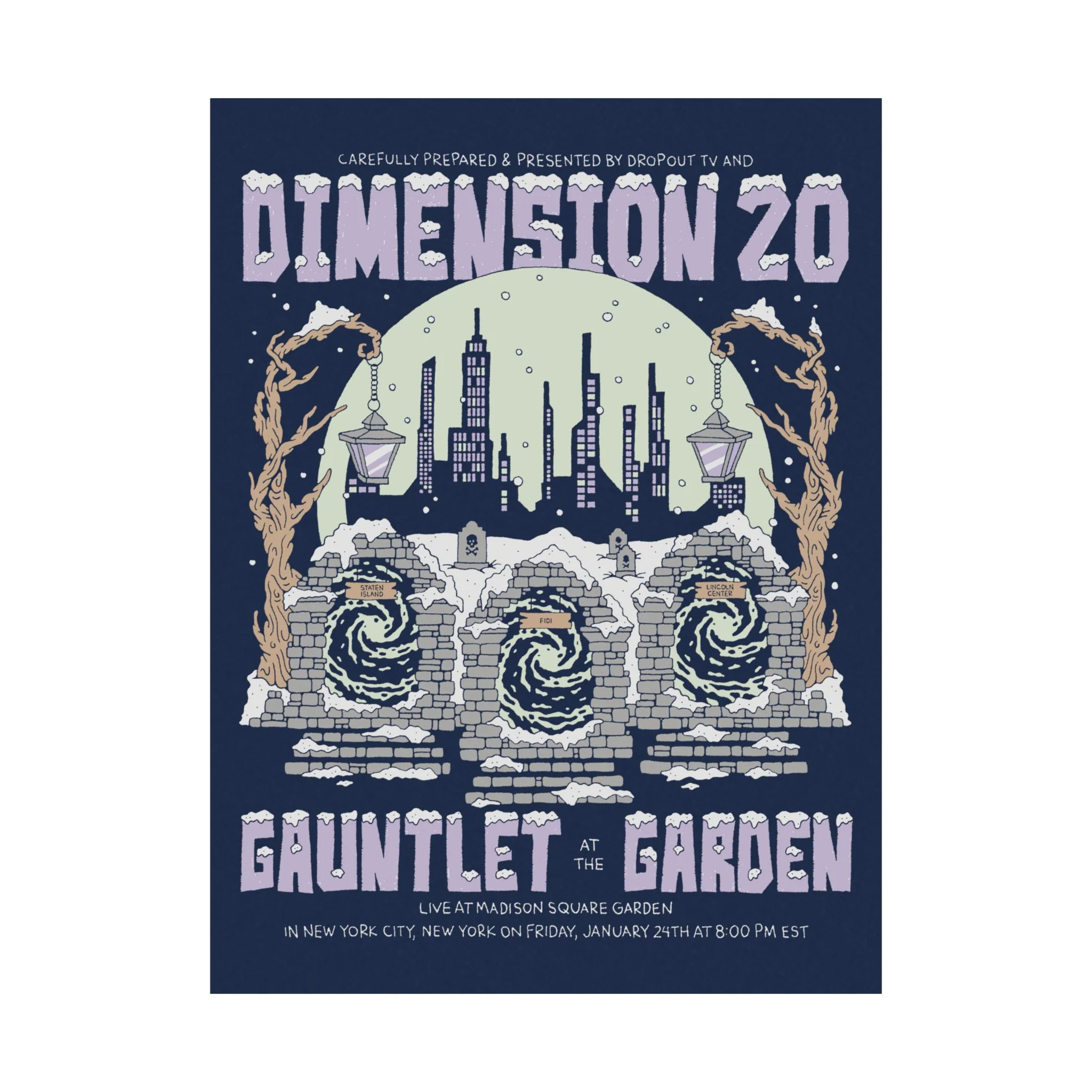 Gauntlet At The Garden Poster - Image 3