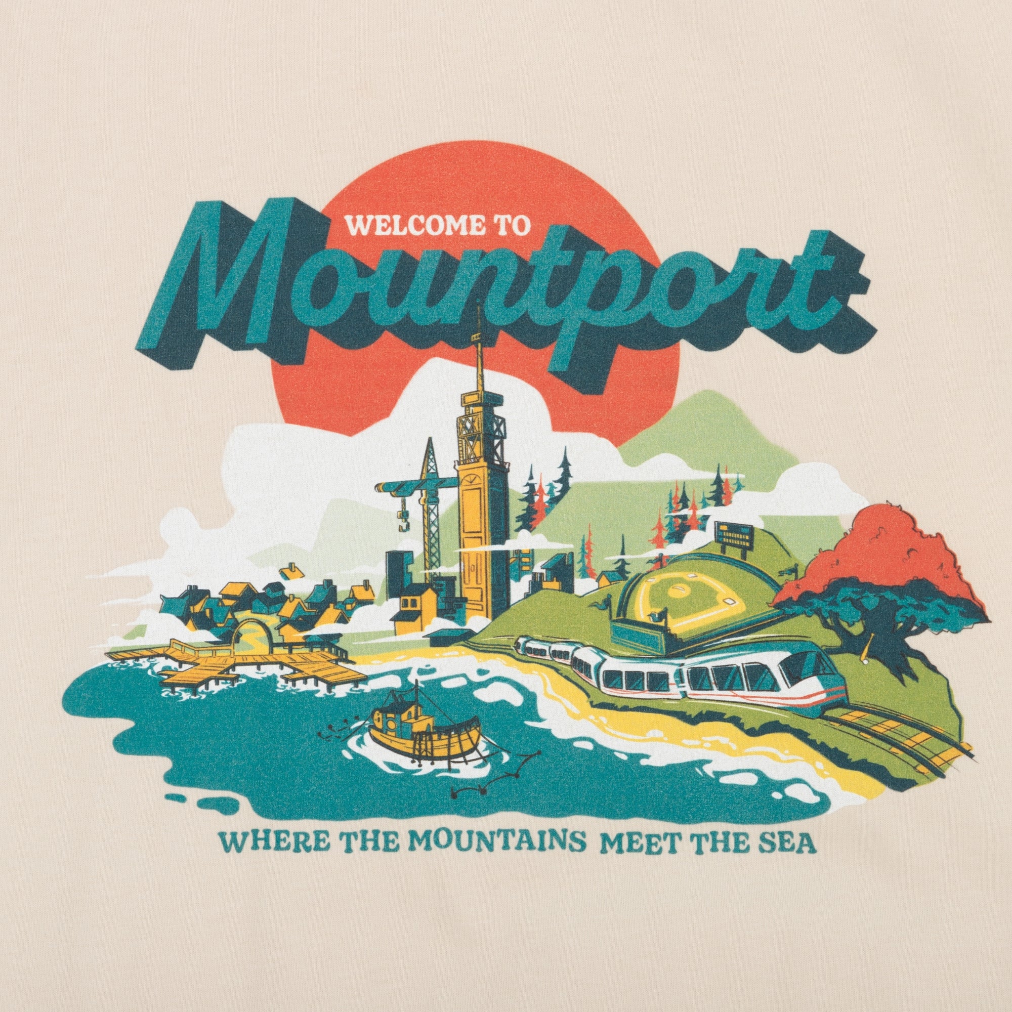 Mountport Souvenir T-Shirt - Image 3