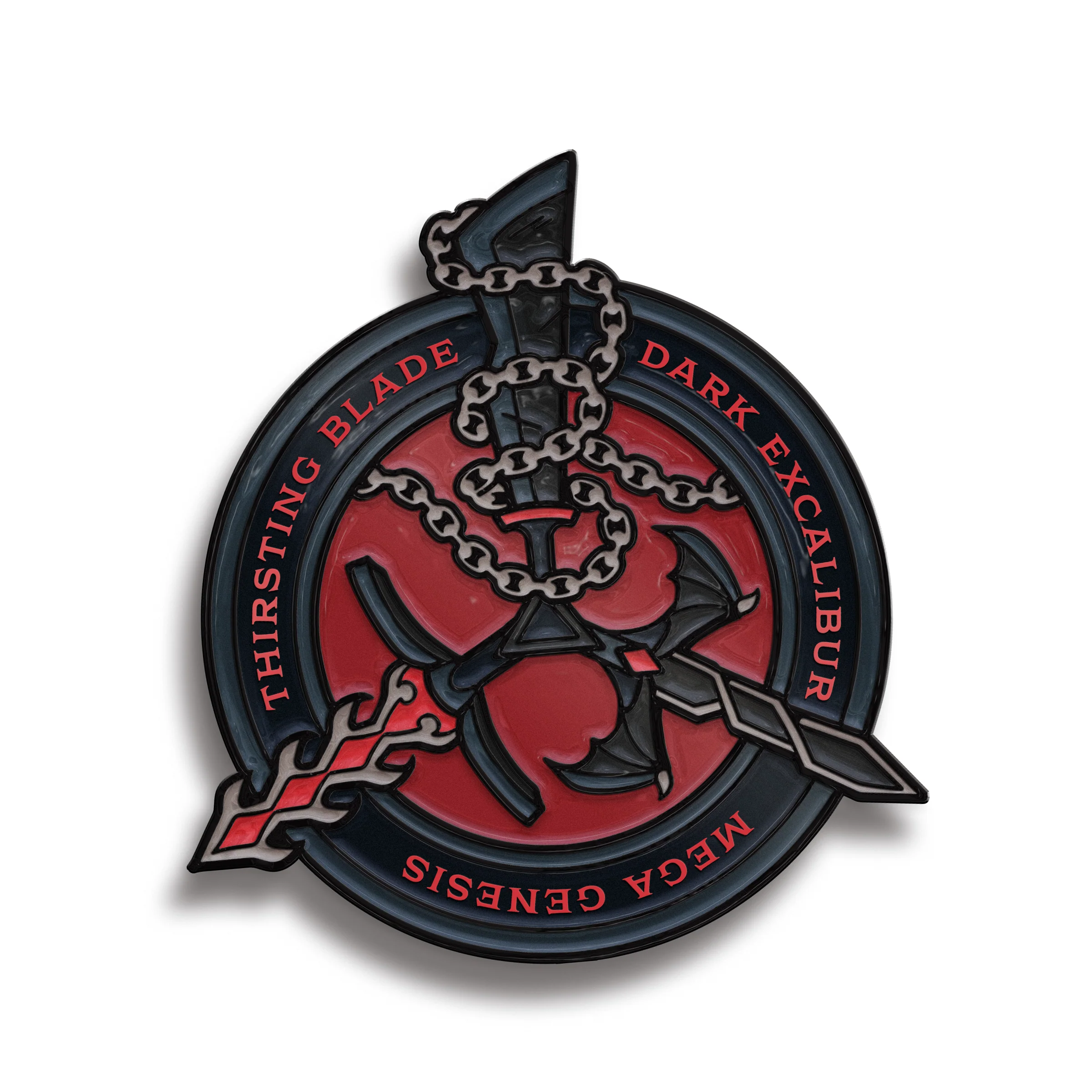 Pin of the Month December '22 - Thirsting Blade Dark Excalibur Mega Genesis - Image 2