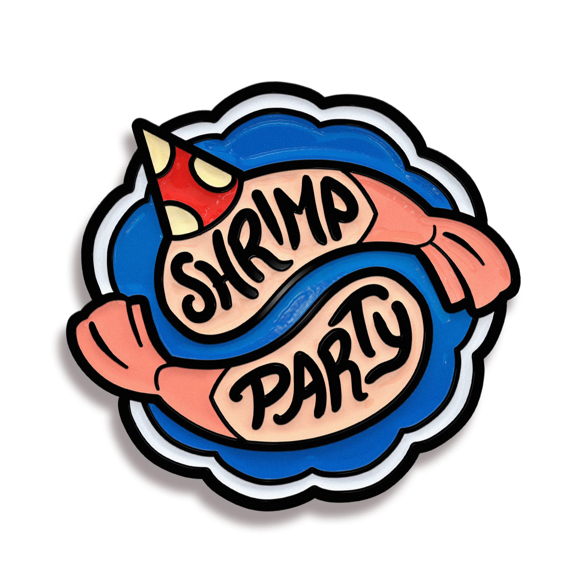 Pin Of The Month March '24 - Shrimp Party - Image 2