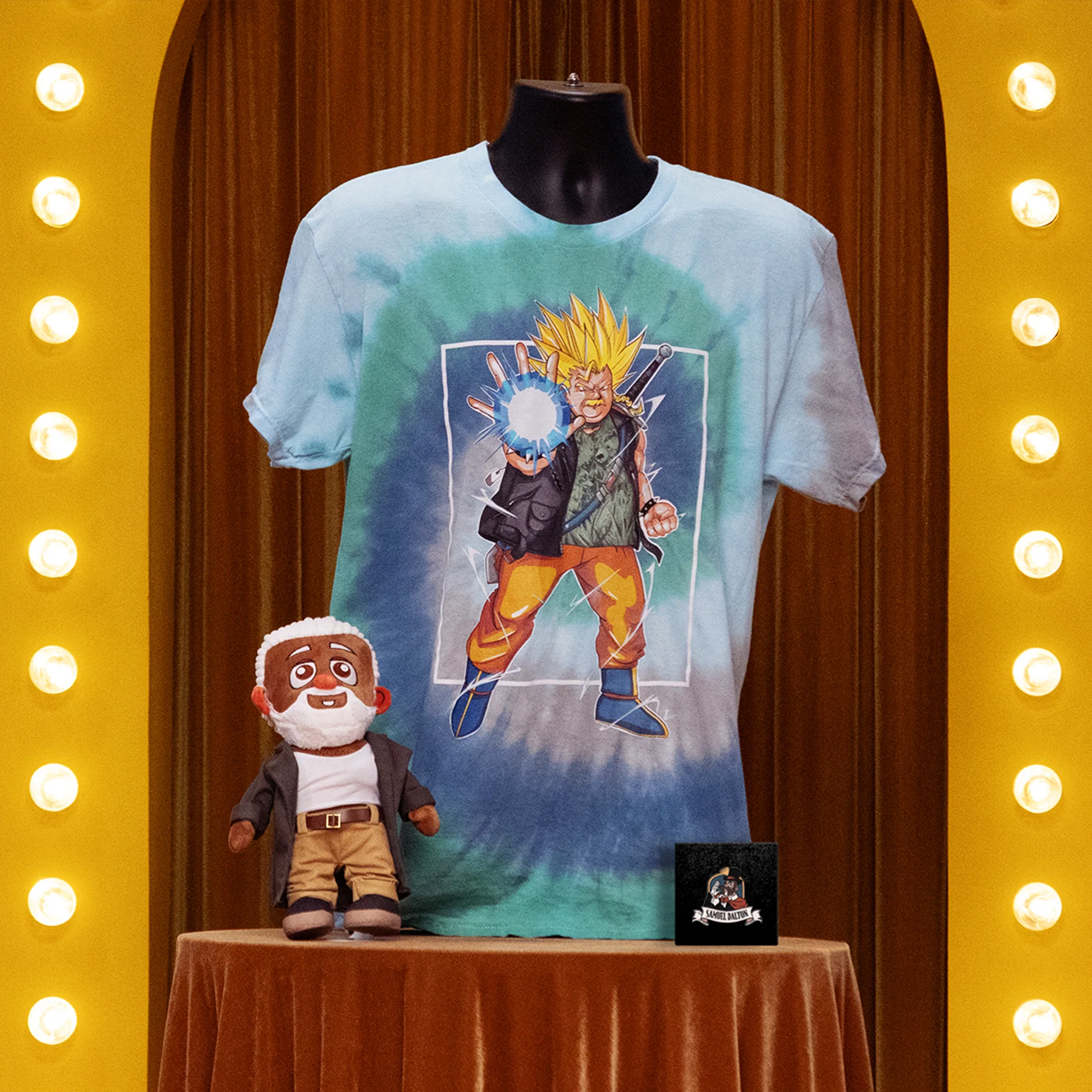 Super Saiyan Jacob Tie Dye T-Shirt - Image 3