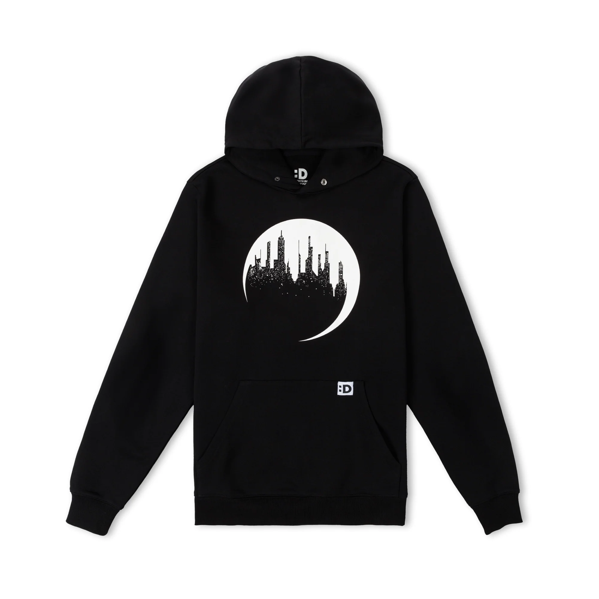 Unsleeping City Glow-In-The-Dark Hoodie - Image 3