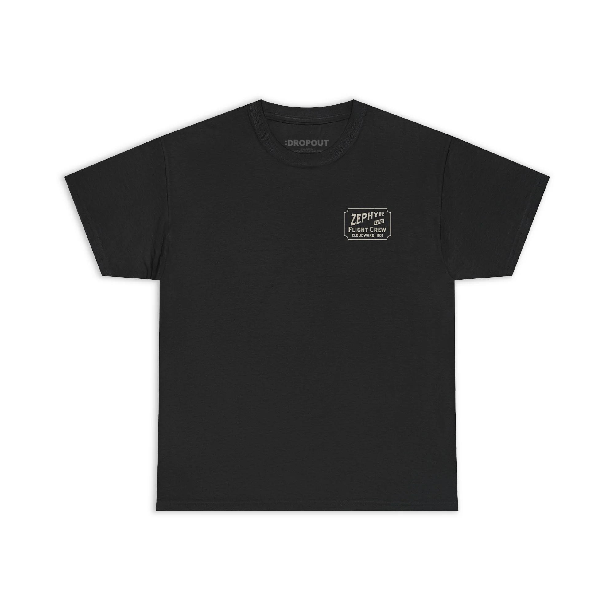 Zephyr Airship Diagram T-Shirt - Image 2